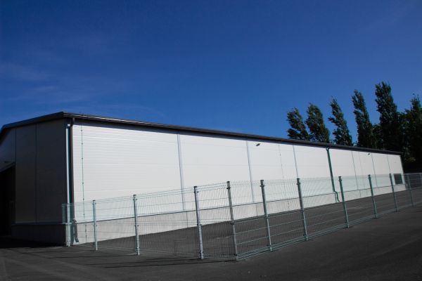Warehouse Gutter Installation in Mobile