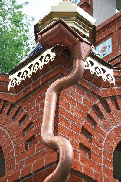 Church Downspout Installation in Mobile